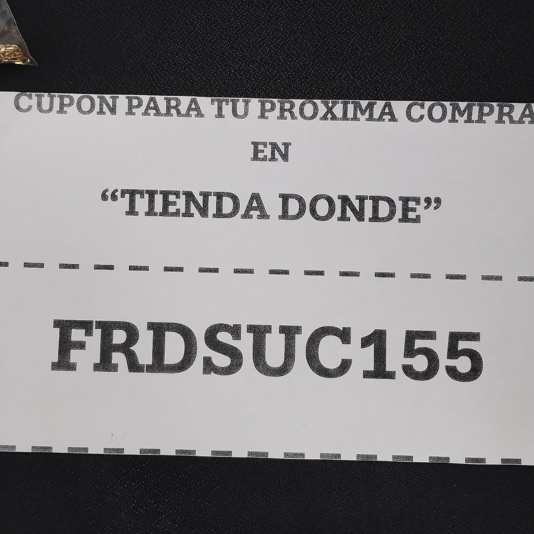 CADENA TEJIDO 3X1 14K 55 CM 2.3 GR (NUEVO)