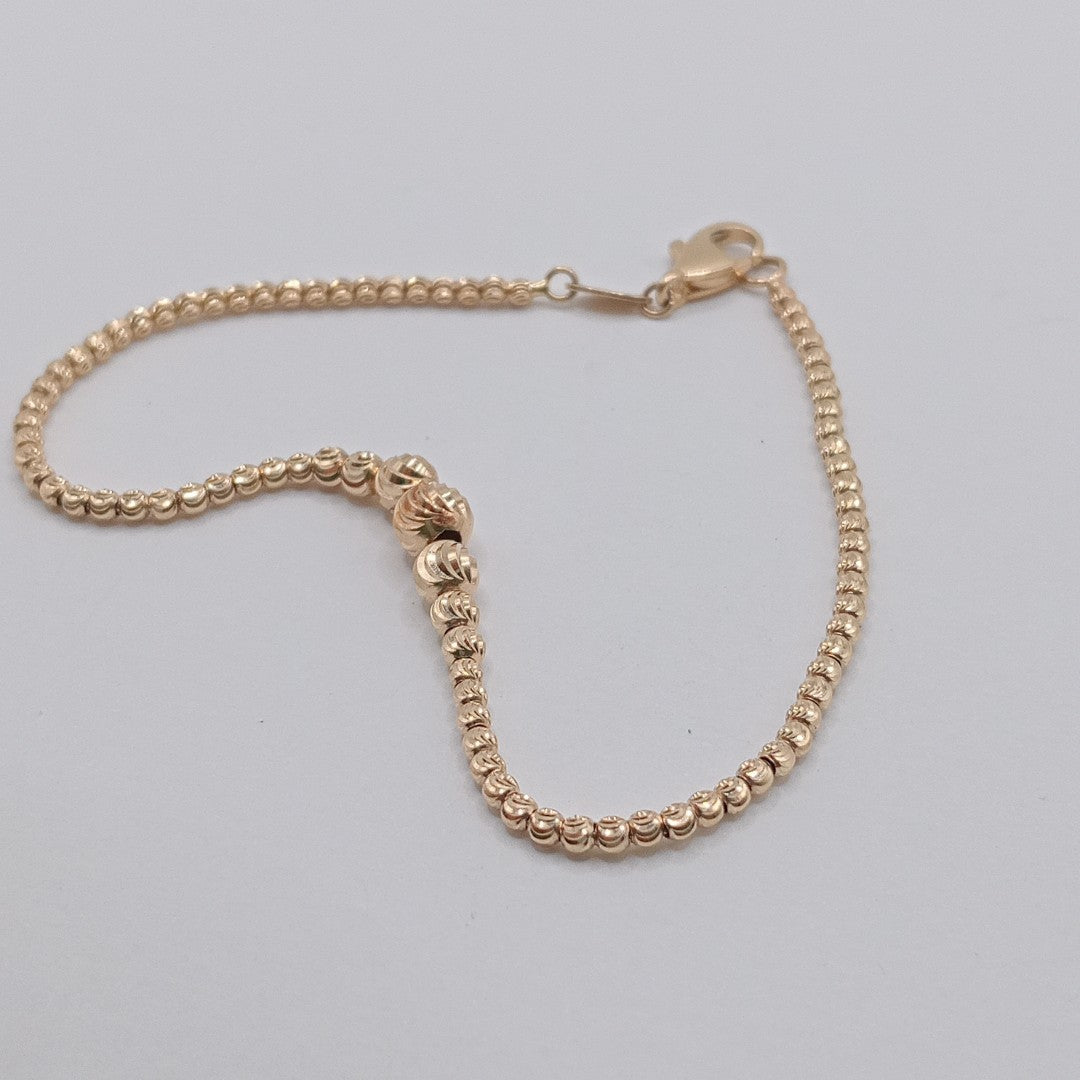 PULSERA ORO 14 K 3.8 GRMS (SEMINUEVO)