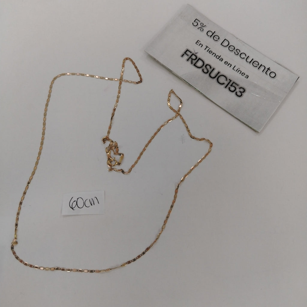 CADENA ORO 10 K 1.5 GRMS (SEMINUEVO)