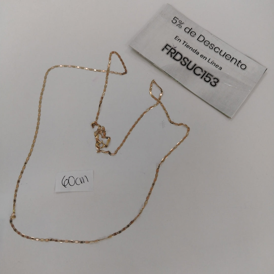 CADENA ORO 10 K 1.5 GRMS (SEMINUEVO)