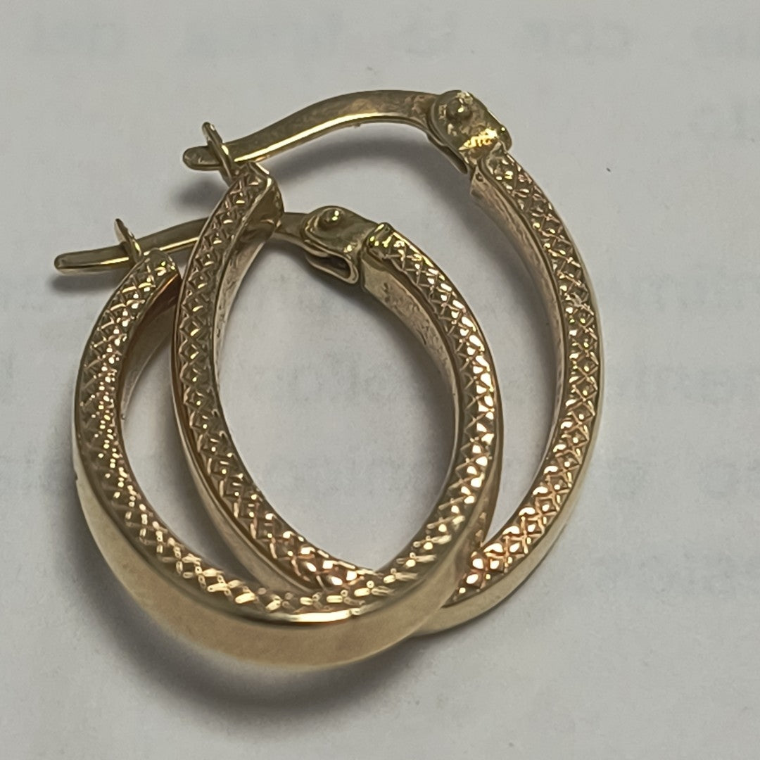 ARETES PAR ORO 14 K 2.6 GRMS (SEMINUEVO)