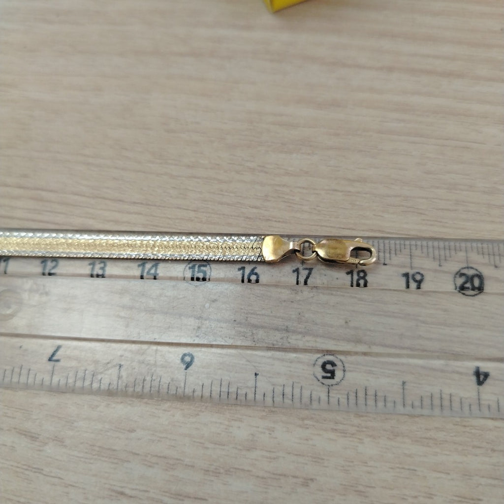 PULSERA ORO,RODIADO 14 K 4,90 GRMS (SEMINUEVO)