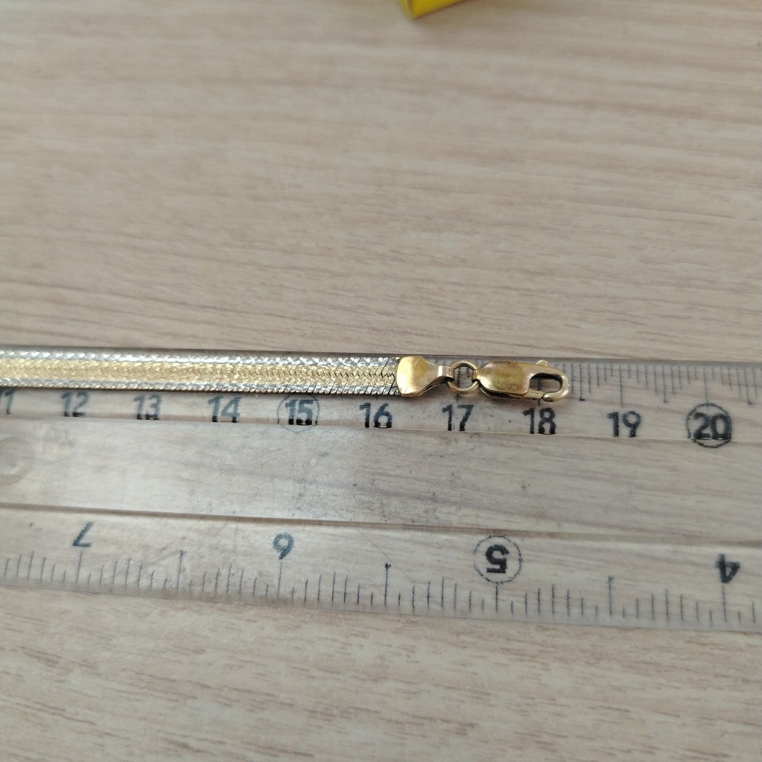 PULSERA ORO,RODIADO 14 K 4,90 GRMS (SEMINUEVO)