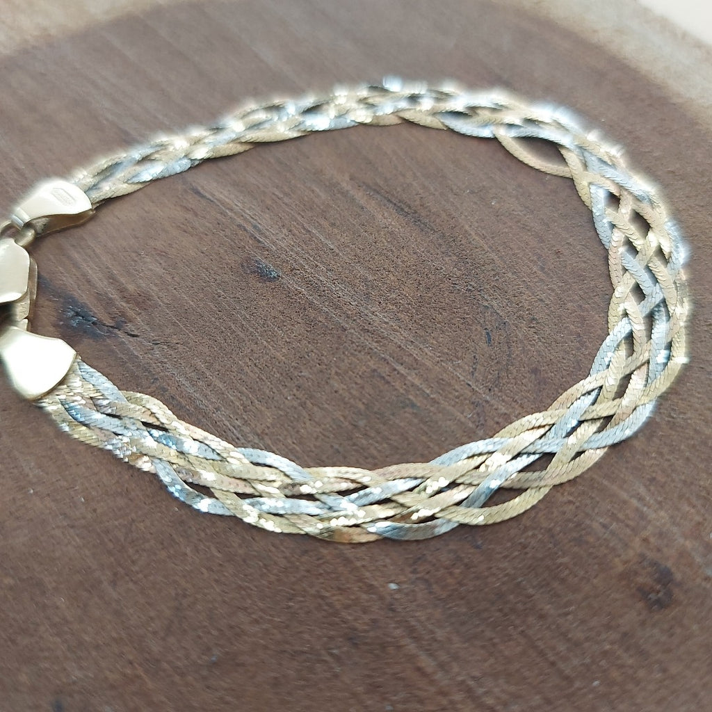 PULSERA ORO 14 K 4.6 GRMS (SEMINUEVO)