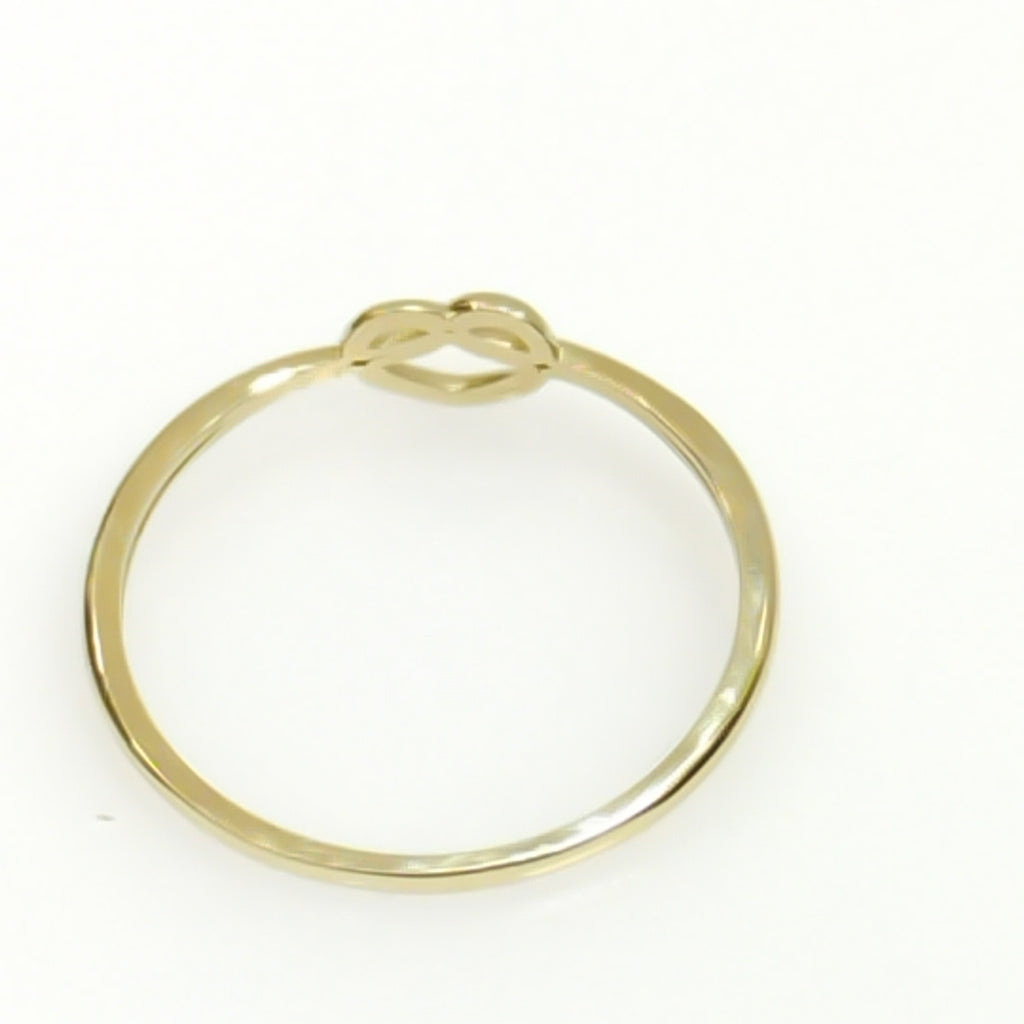 ANILLOS ANILLITO FIG CORAZON 10K TALLA 8 0.8 GR (NUEVO)