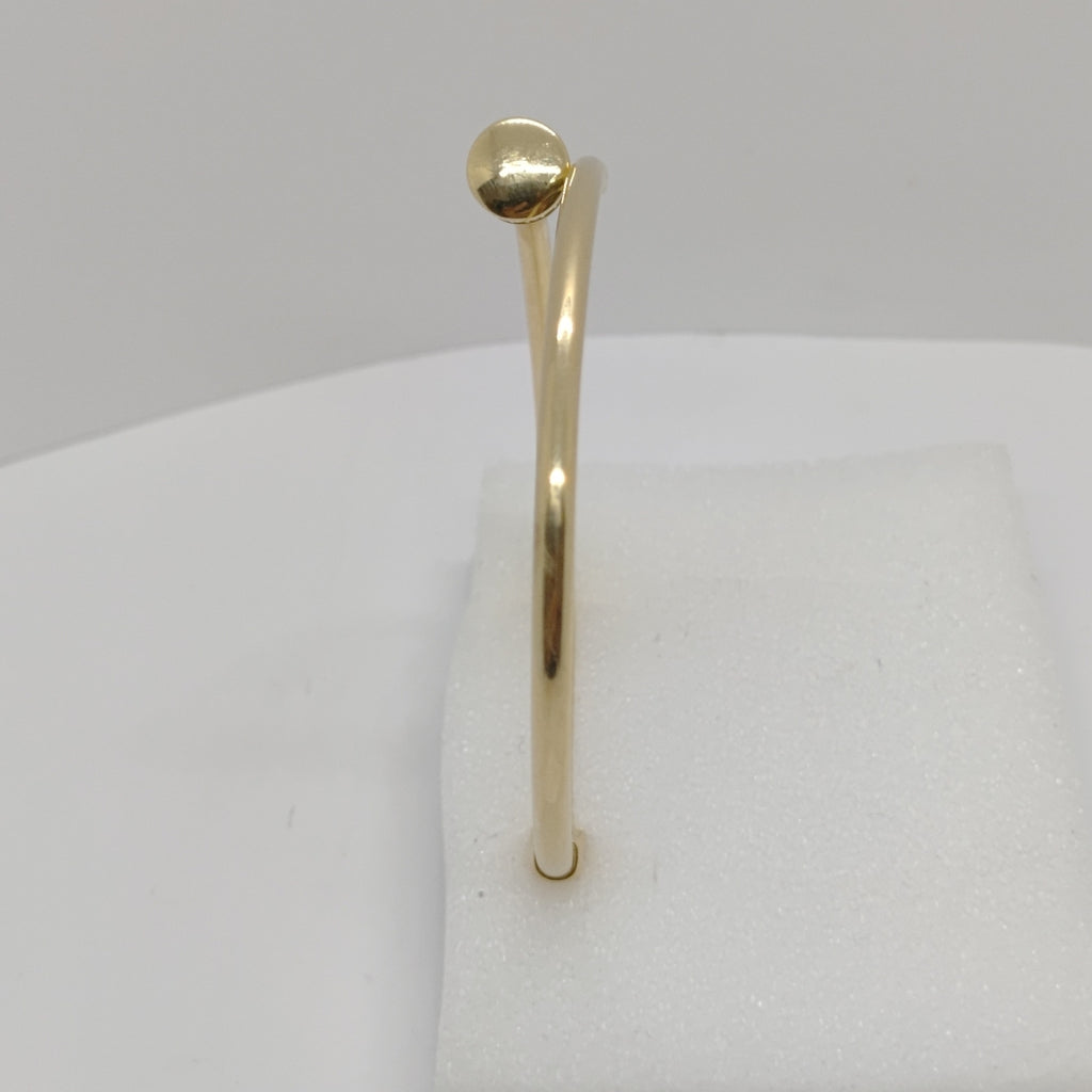 PULSERA RIGIDA ORO 14 K 6.4 GRMS (SEMINUEVO)