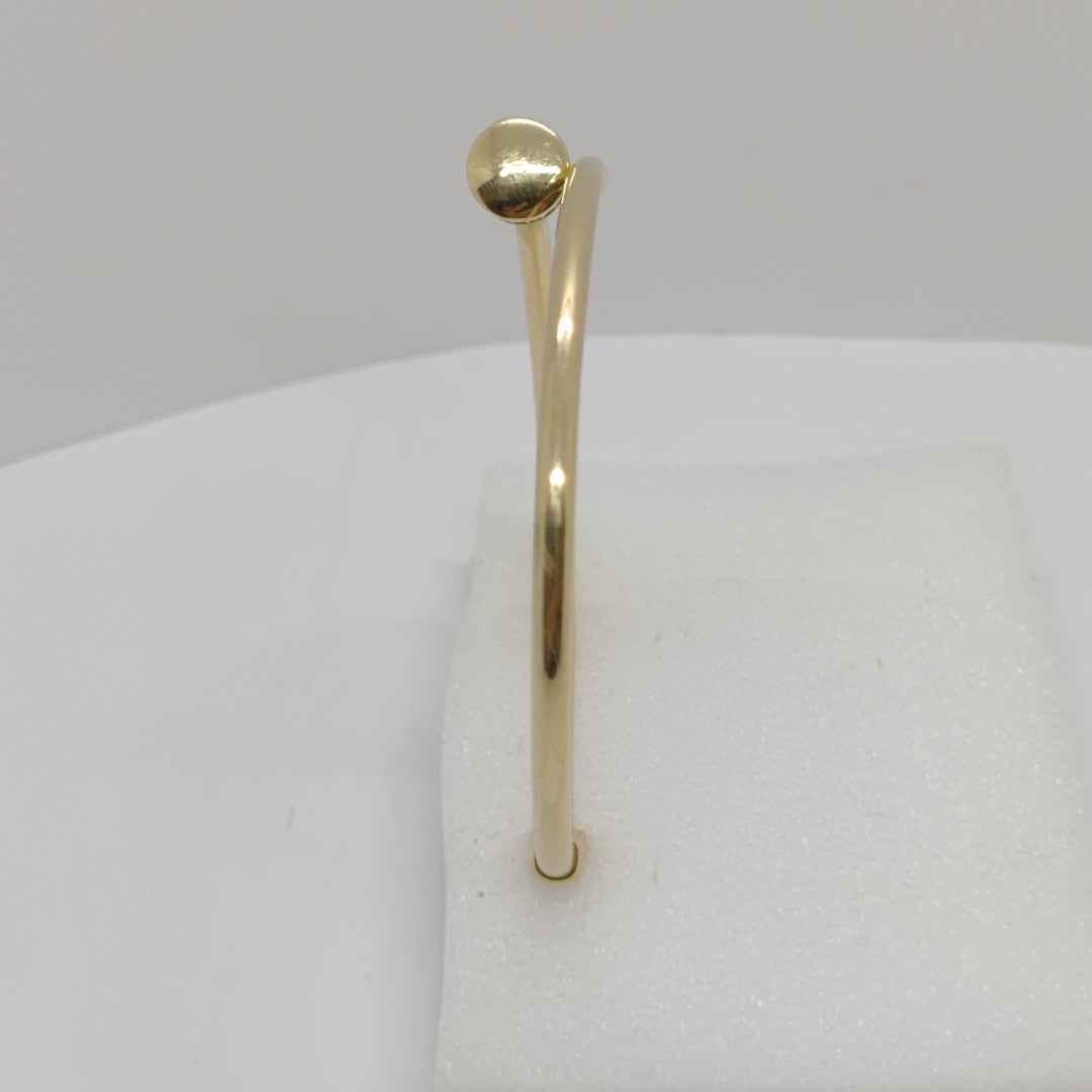 PULSERA RIGIDA ORO 14 K 6.4 GRMS (SEMINUEVO)