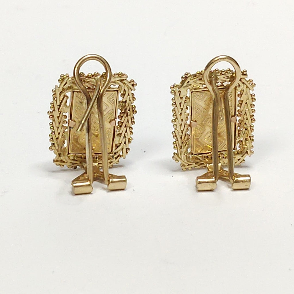 ARETES PAR ORO 10 K 4.5 GRMS (SEMINUEVO)