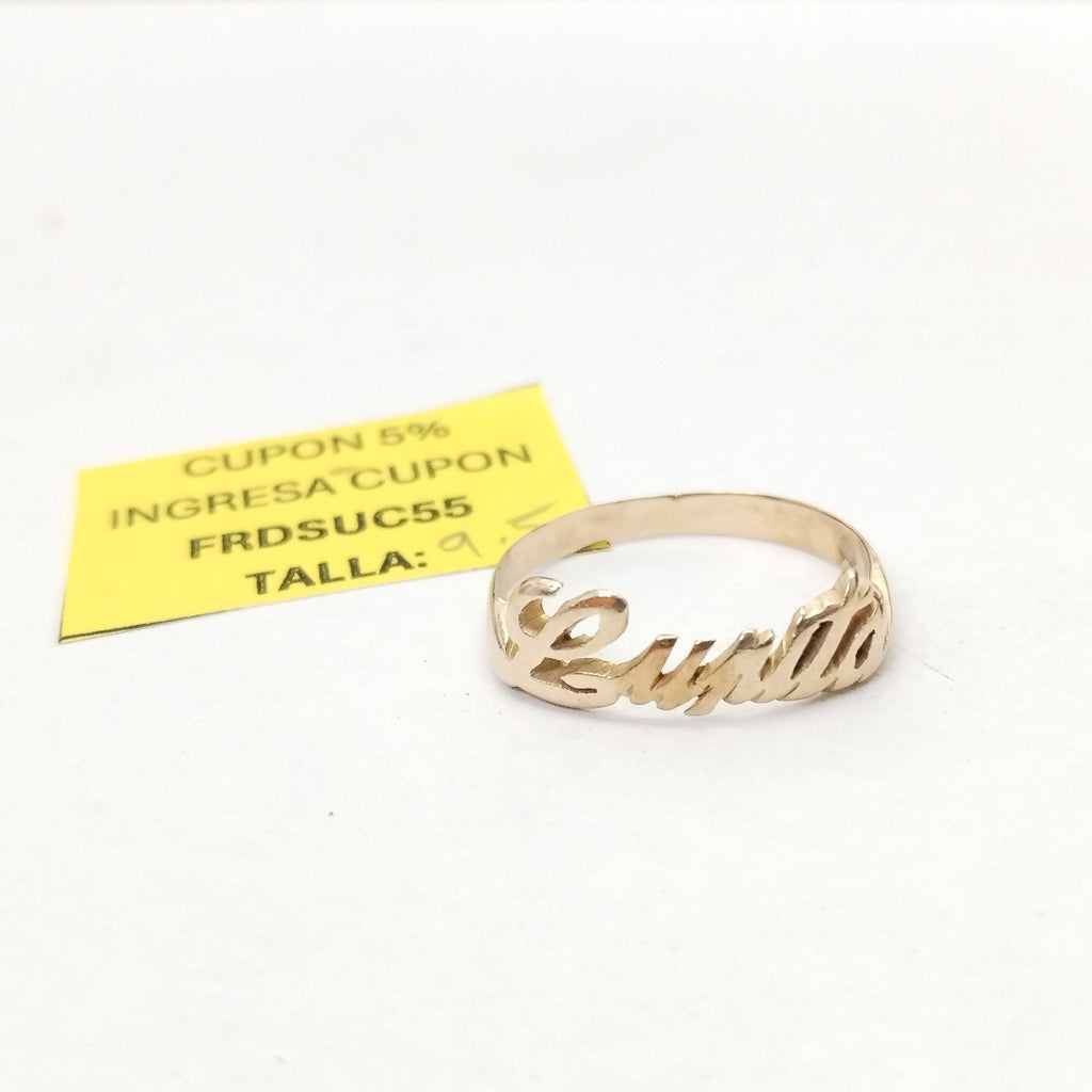 ANILLO ORO 10 K 2,20 GRMS (SEMINUEVO)