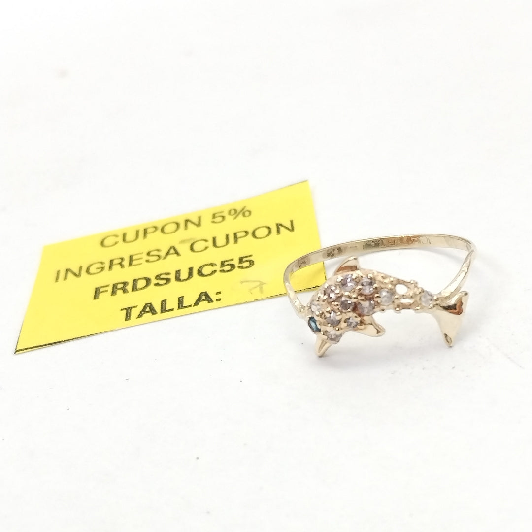 ANILLITO ORO 10 K 0,90 GRMS (SEMINUEVO)