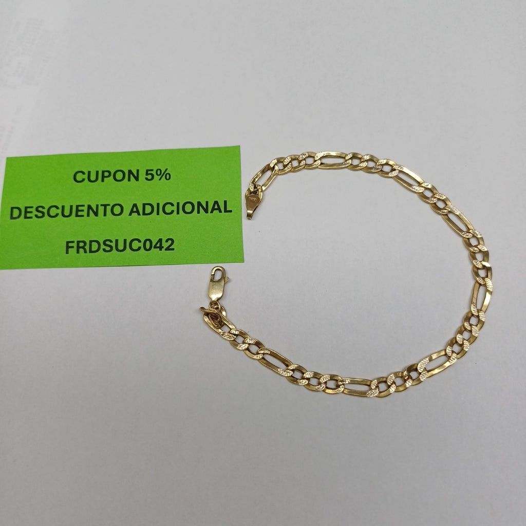 PULSERA ORO 14 K 3.2 GRMS (SEMINUEVO)