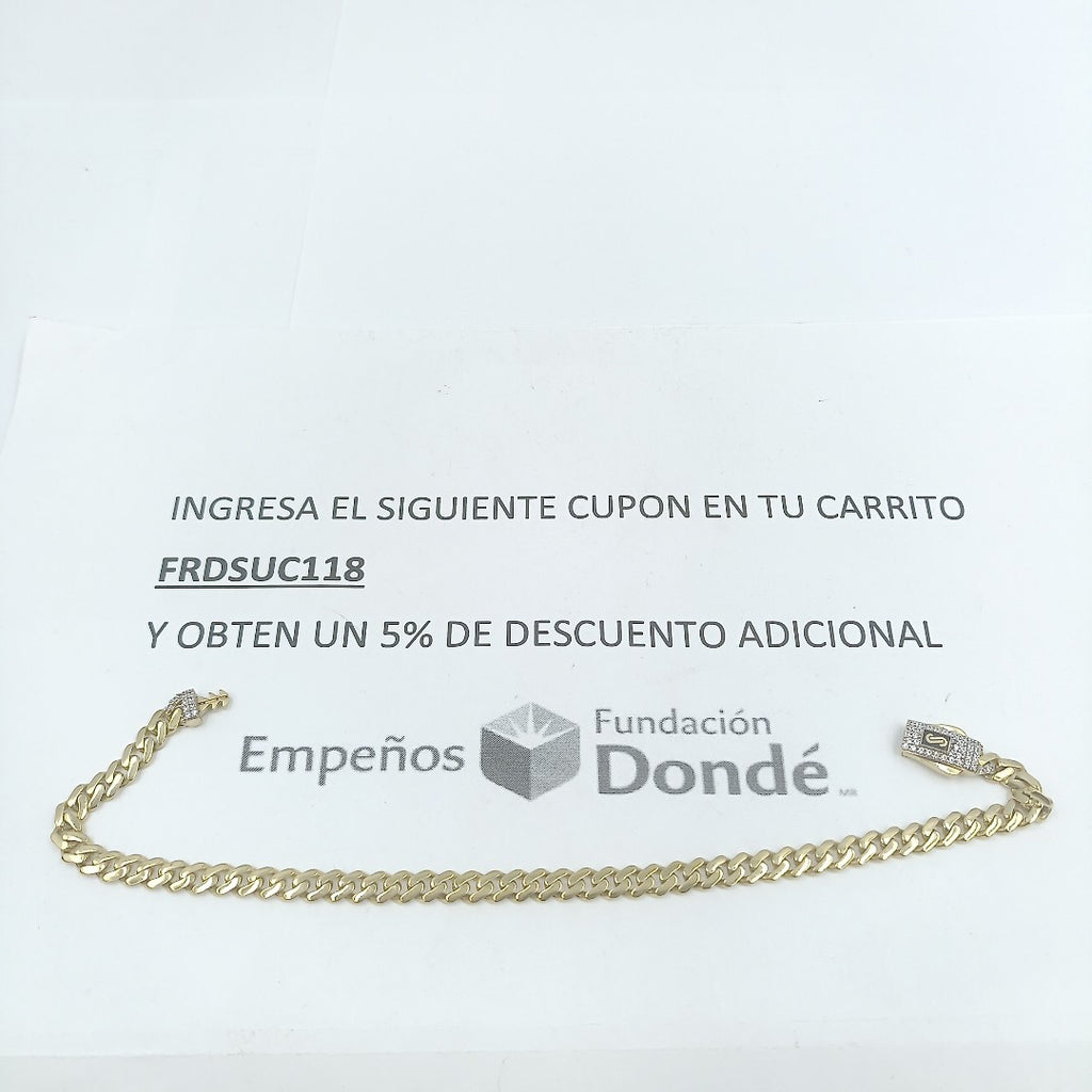 PULSERA ORO 10 K 5.2 GRMS (SEMINUEVO)