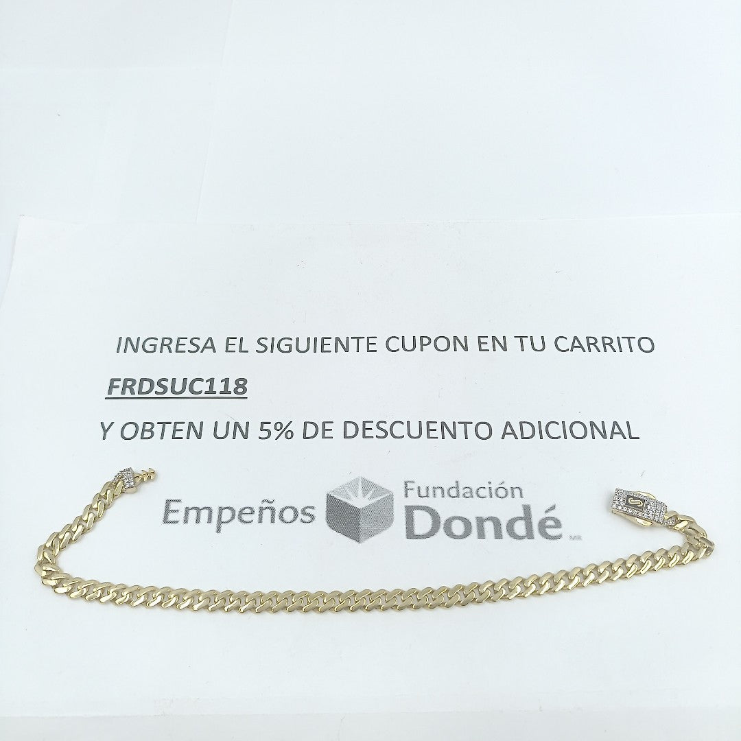 PULSERA ORO 10 K 5.2 GRMS (SEMINUEVO)