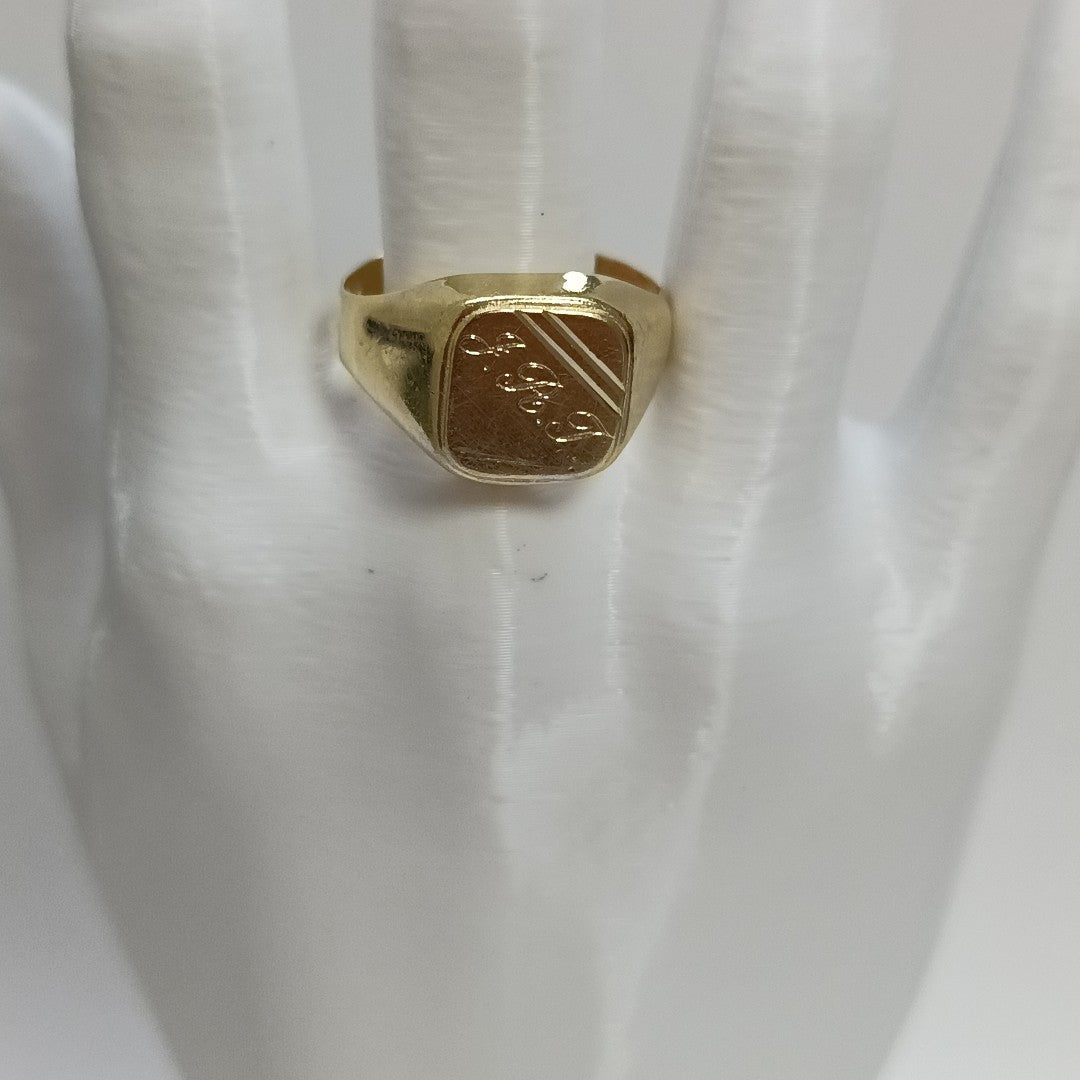 ANILLO ORO 14 K 4,60 GRMS (SEMINUEVO)