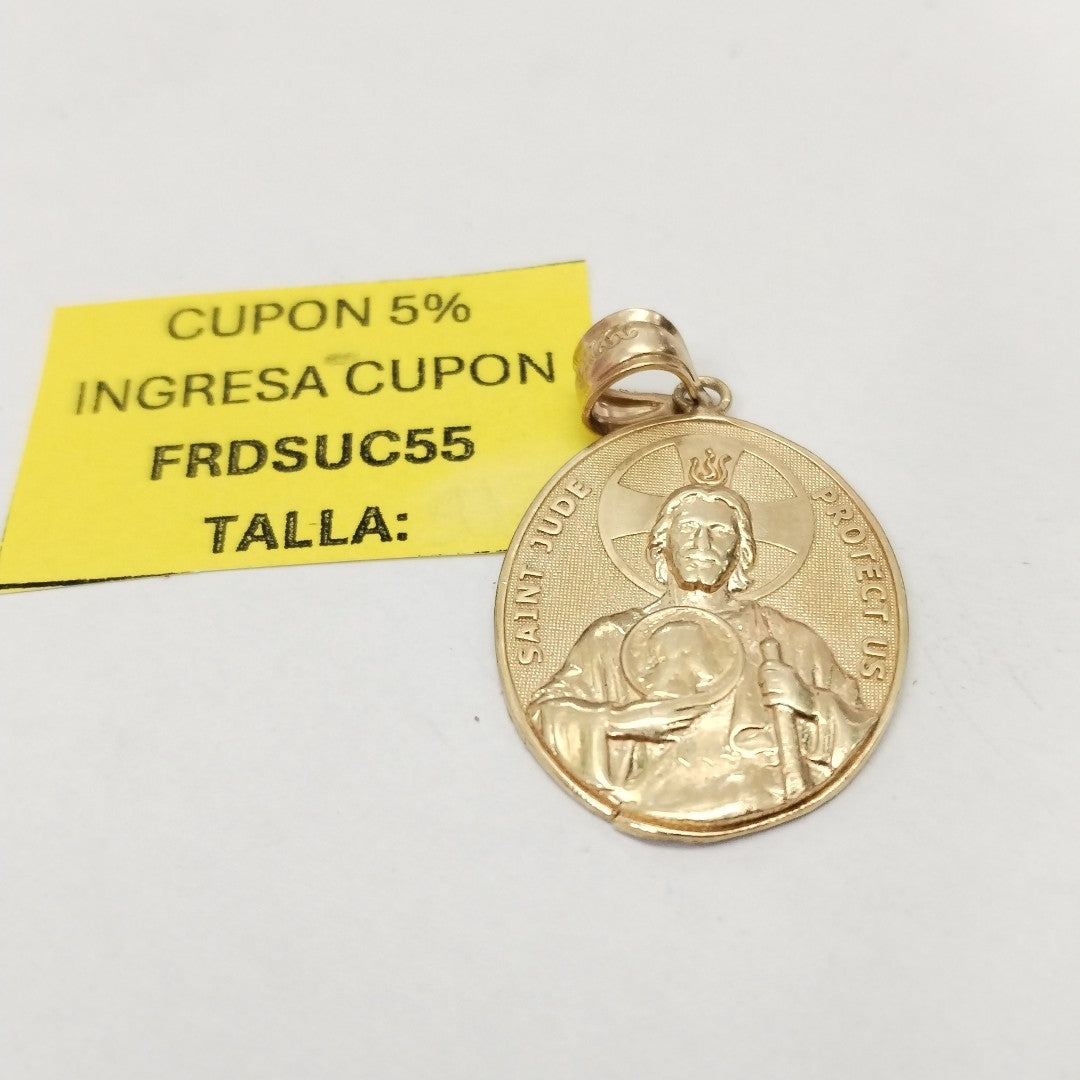 MEDALLA RELIGIOSA ORO 10 K 2.8 GRMS (SEMINUEVO)