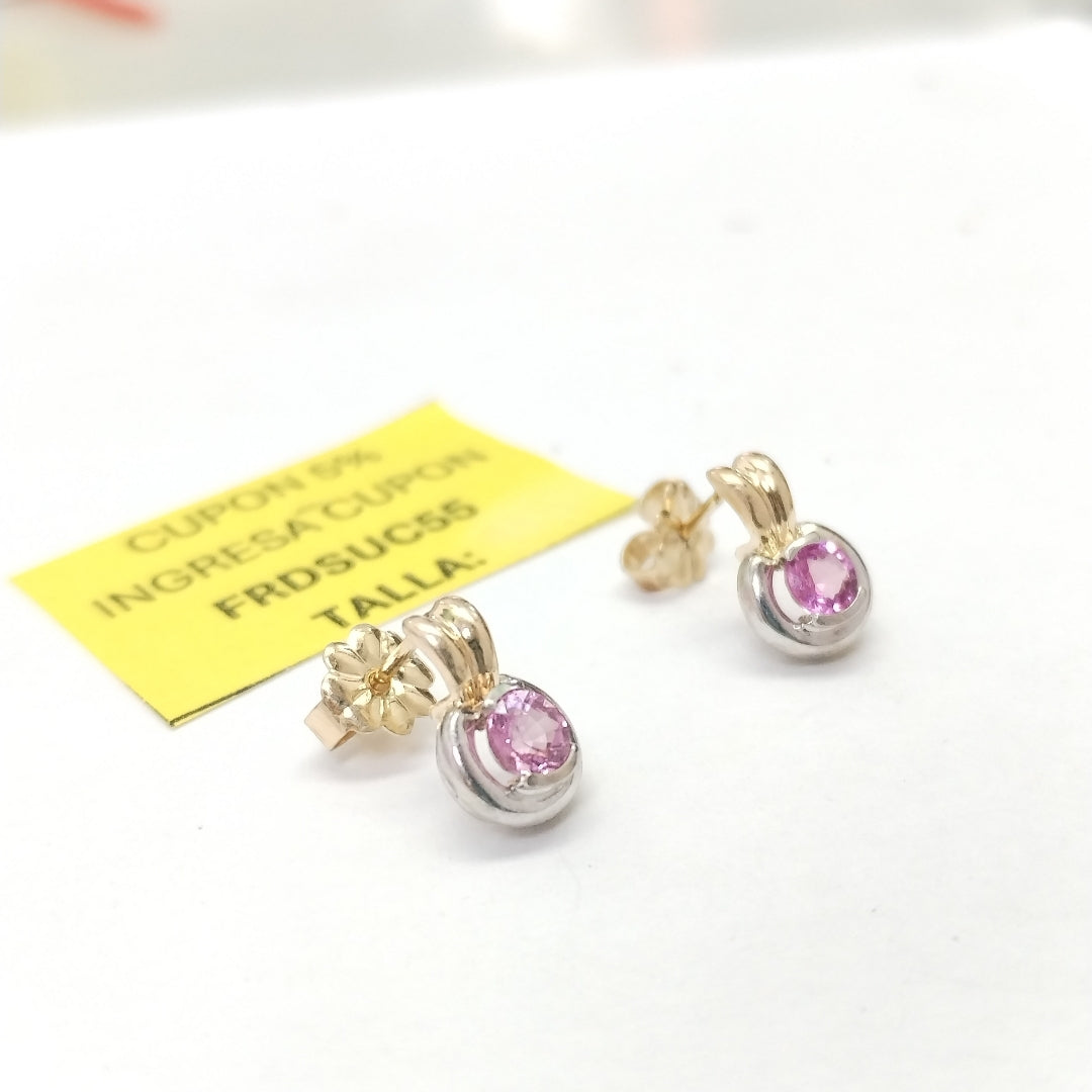 BROQUELES PAR ORO 14 K 2.5 GRMS (SEMINUEVO)