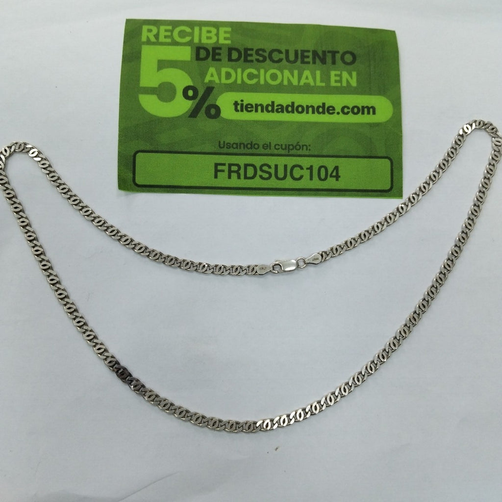 CADENA PLATA 18,00 GRMS (SEMINUEVO)