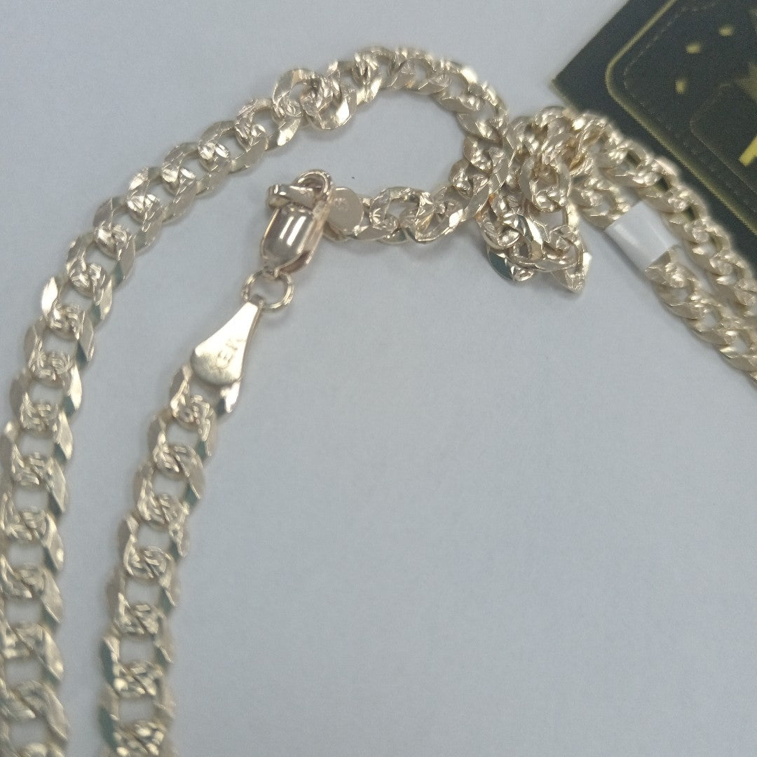 CADENA BARBADA 14K 60 CM 20.5 GR (NUEVO)