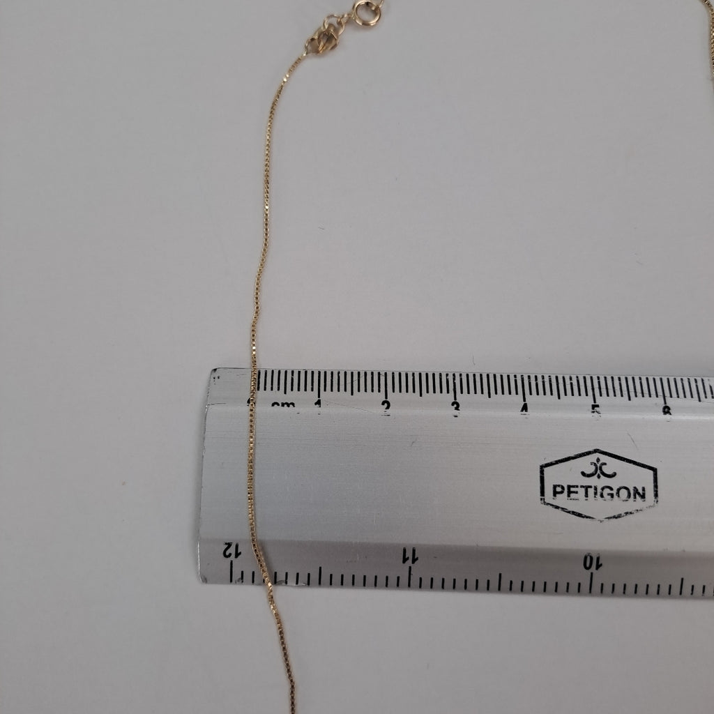CADENA VENECIANO 14K 50 CM 1.6 GR (NUEVO)