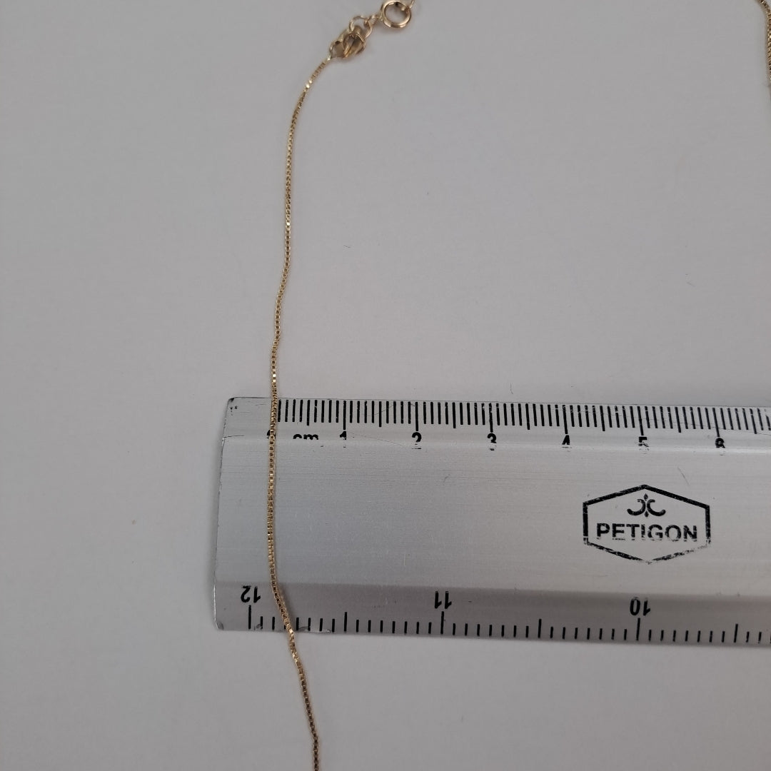 CADENA VENECIANO 14K 50 CM 1.6 GR (NUEVO)