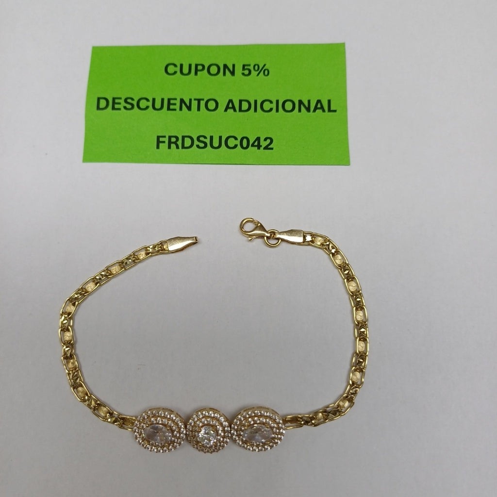 PULSERA ORO 14 K 4.9 GRMS (SEMINUEVO)