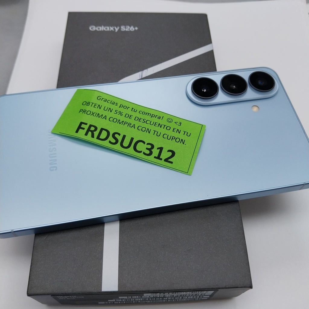 CELULAR SAMSUNG GALAXY S26+ SM-S947B (2026) 512 GB 12 GB RAM (SEMINUEVO)