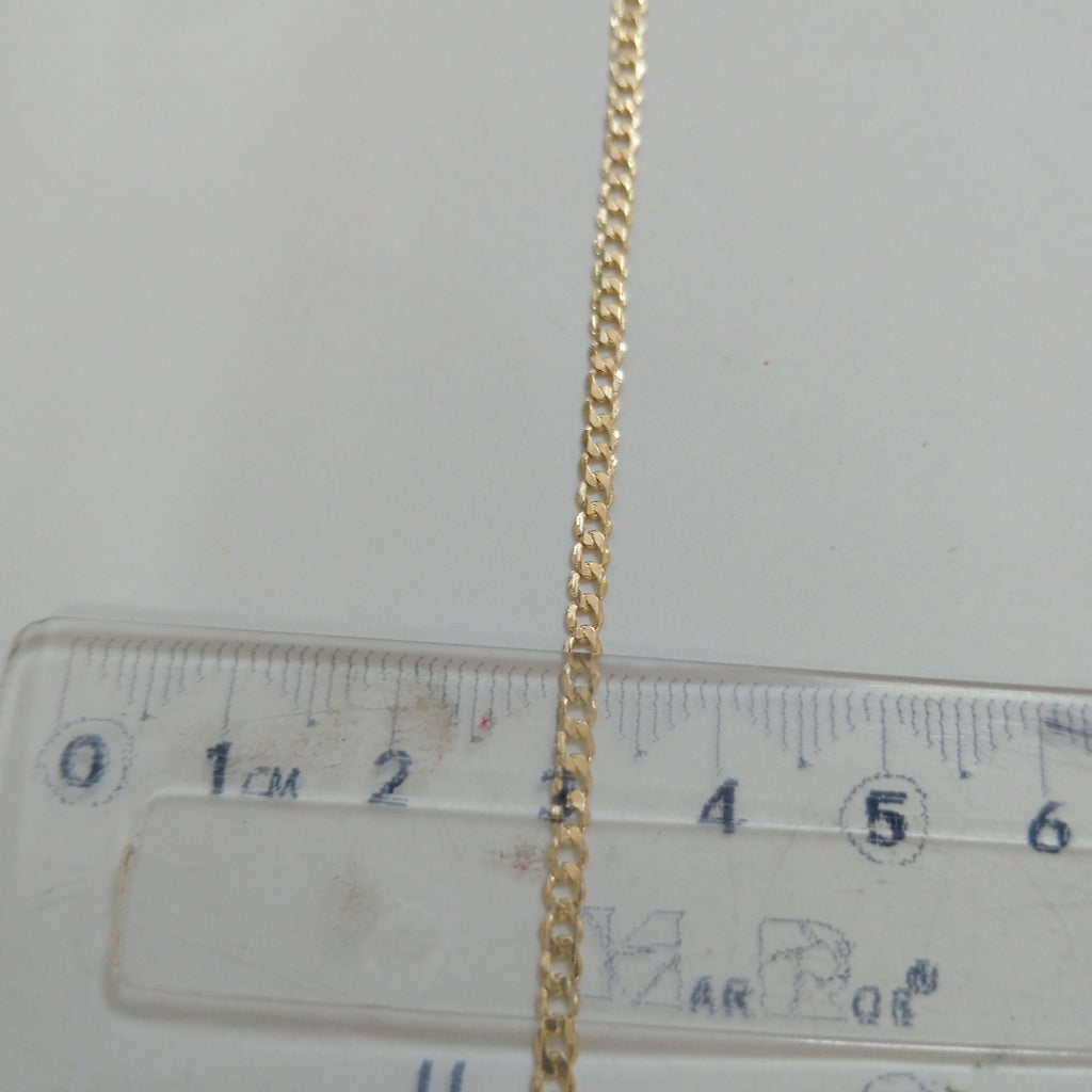 CADENA BARBADA 14K 55 CM 5.1 GR (NUEVO)