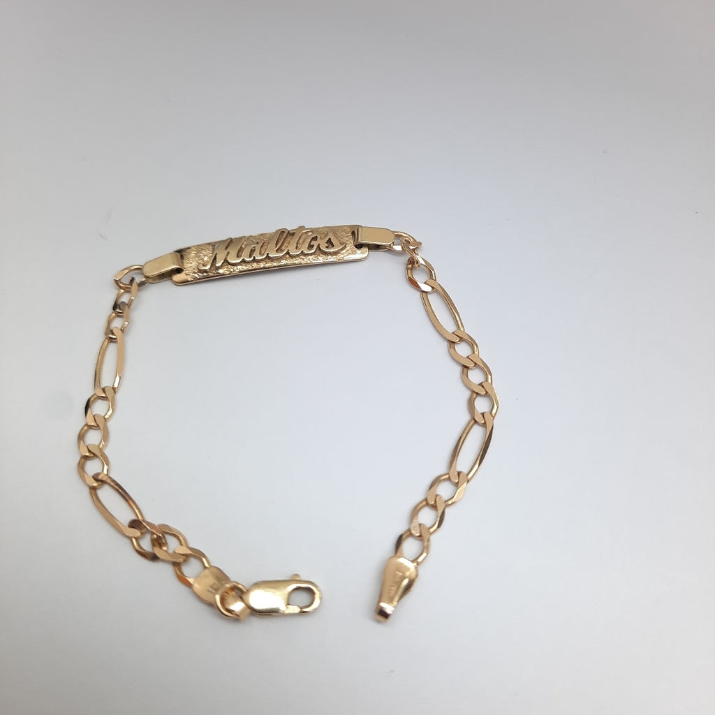 ESCLAVA ORO 14 K 3.4 GRMS (SEMINUEVO)