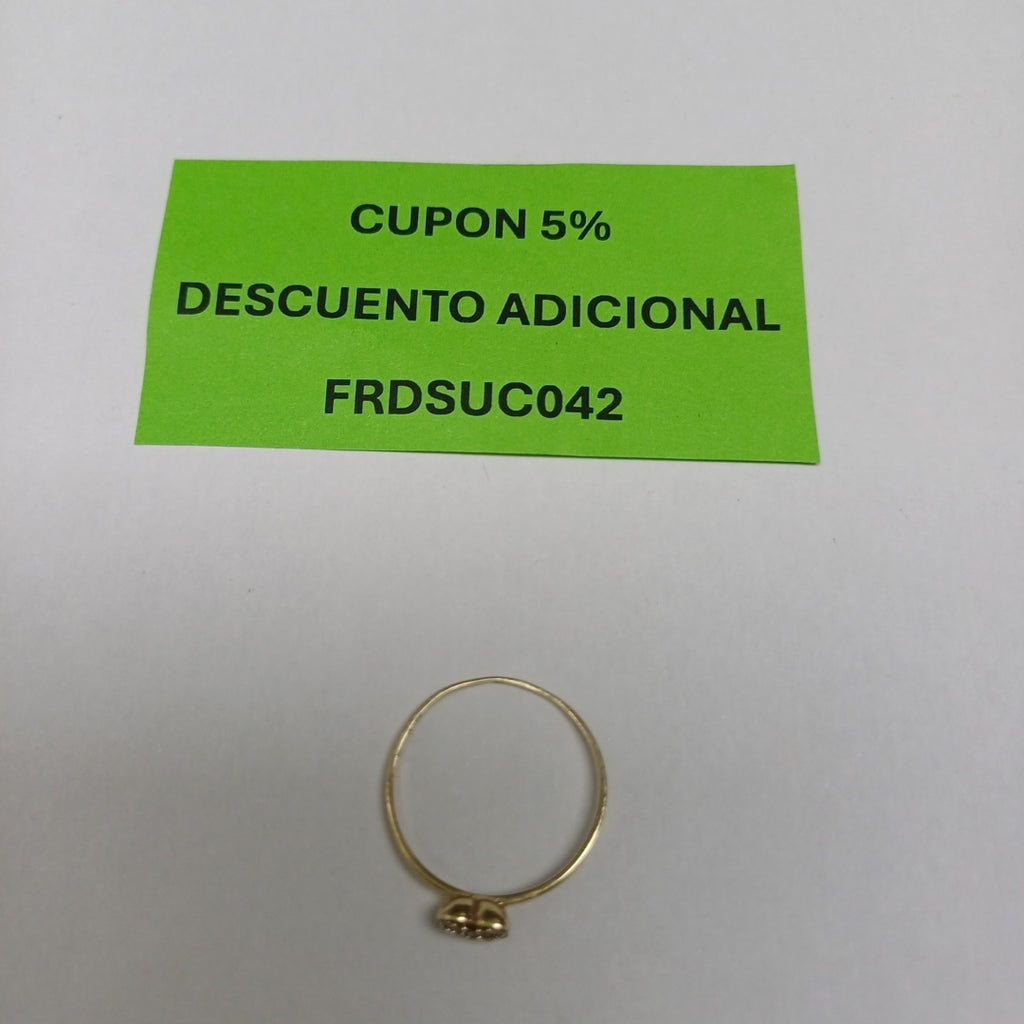 ANILLITO ORO 10 K 0,80 GRMS (SEMINUEVO)
