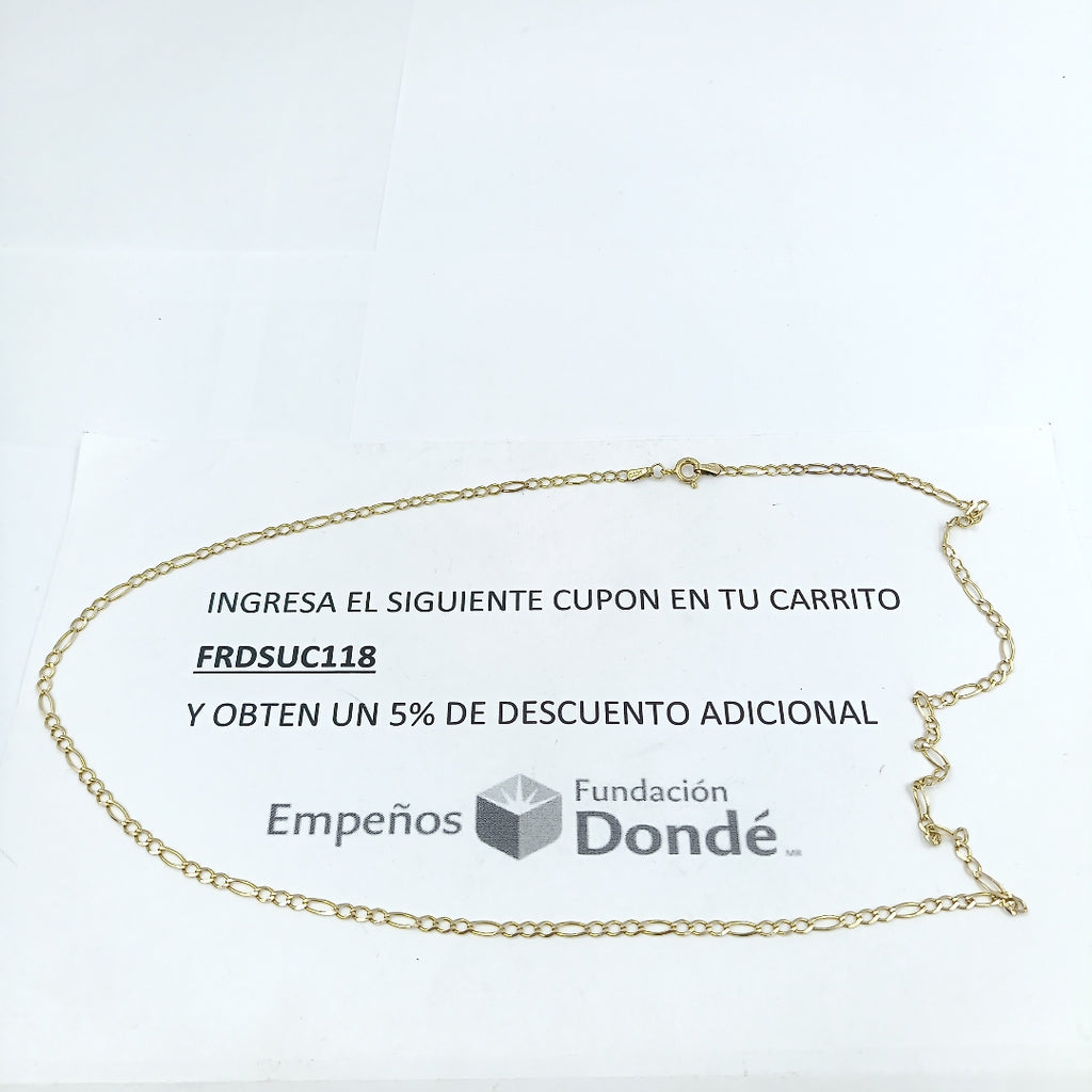 CADENA ORO 10 K 4.1 GRMS (SEMINUEVO)