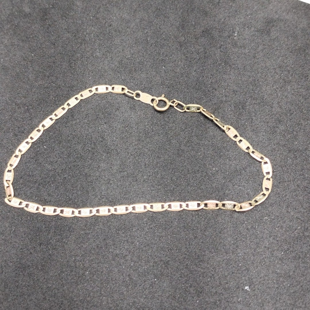 PULSERA ORO, ORO COMBINADO 10 K 2 GRMS (SEMINUEVO)