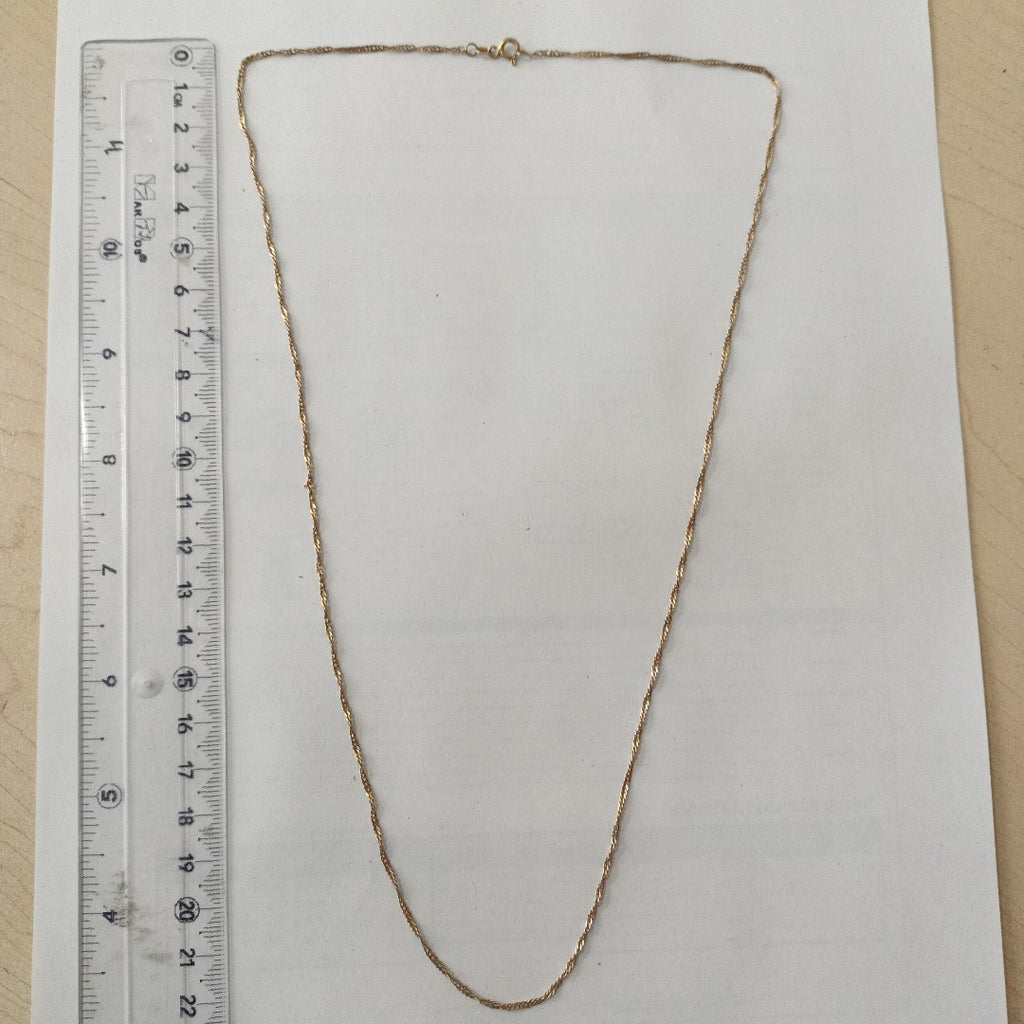 CADENA ORO 14 K 2.4 GRMS (SEMINUEVO)