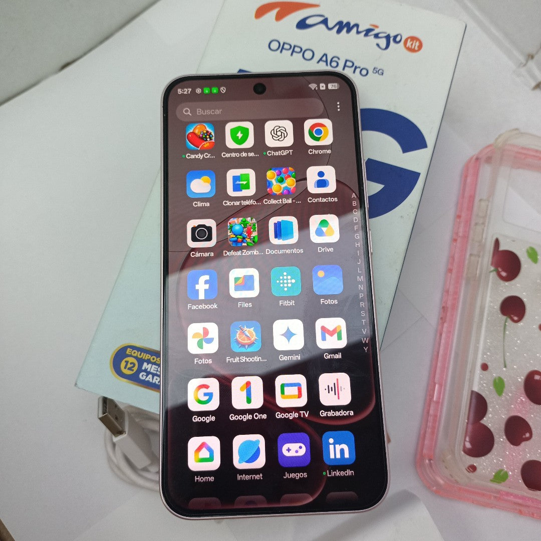 CELULAR OPPO A6 PRO CPH2781 (2025) 256 GB 8 GB RAM (SEMINUEVO)