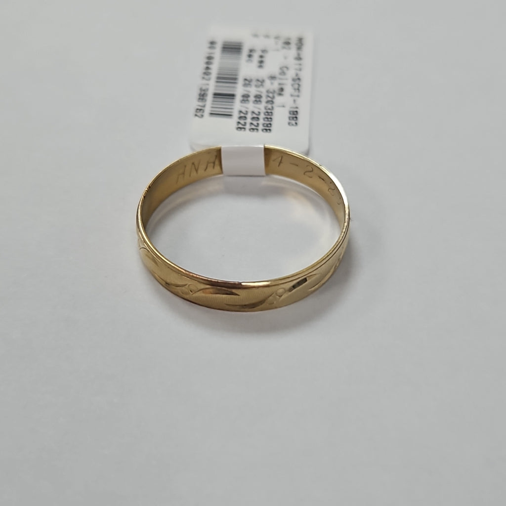 ARGOLLA ORO 10 K 1.6 GRMS (SEMINUEVO)