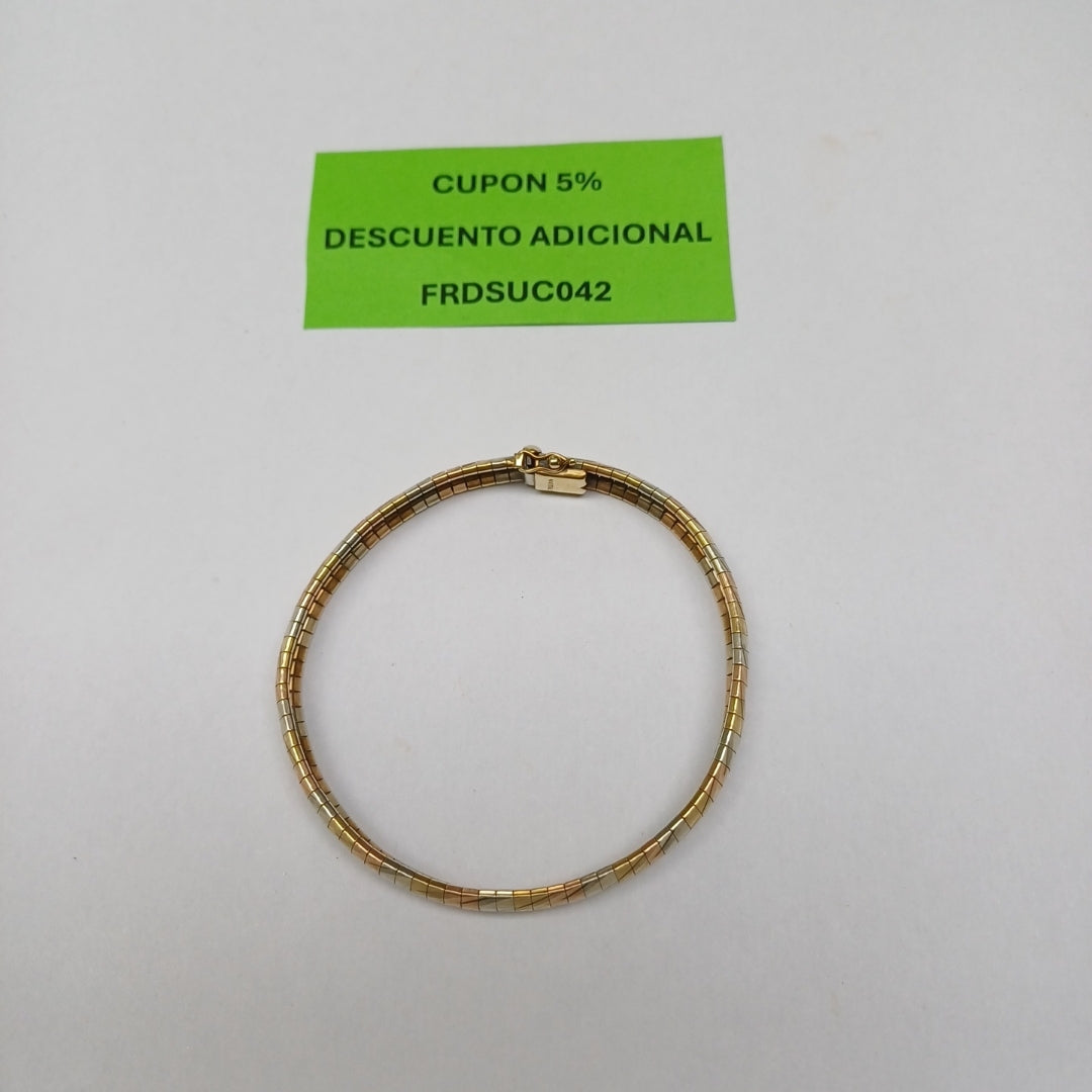 PULSERA ORO 14 K 14.1 GRMS (SEMINUEVO)
