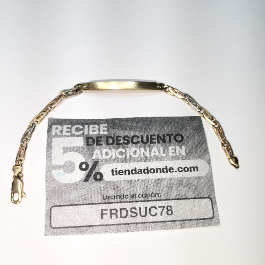 ESCLAVA ORO 14 K 8.9 GRMS (SEMINUEVO)