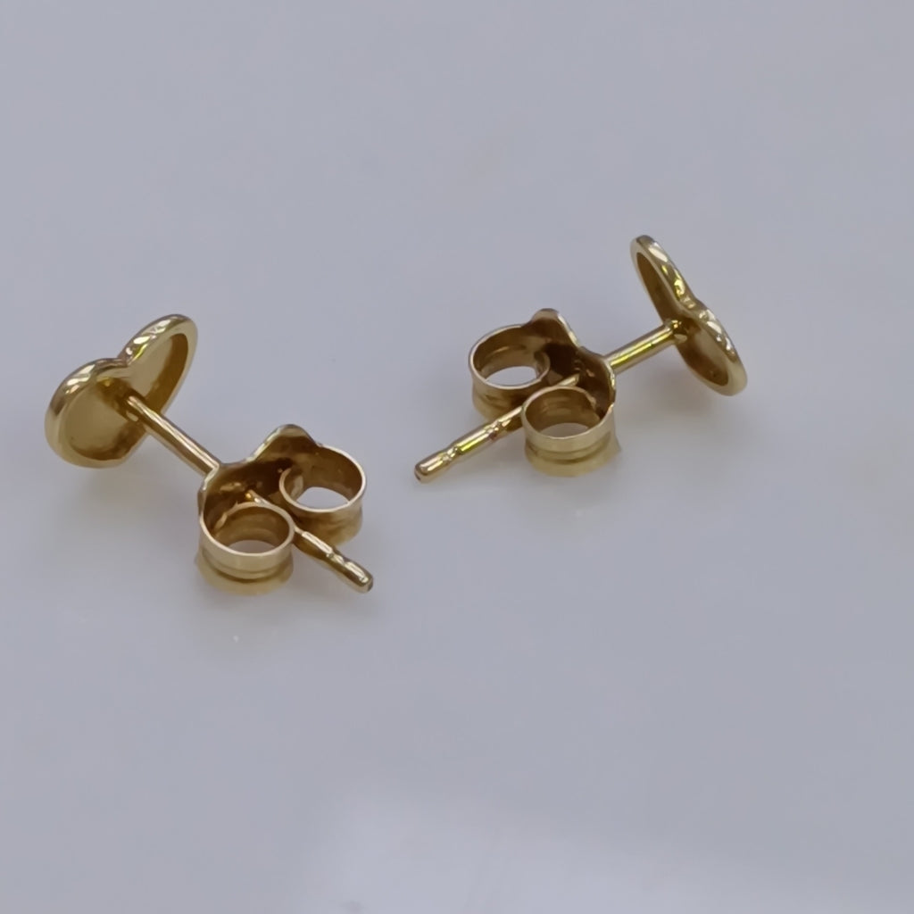 BROQUELES PAR ORO 14 K 0.7 GRMS (SEMINUEVO)