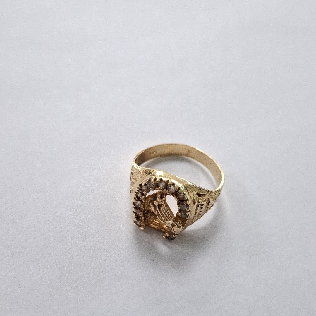 ANILLO ORO 14 K 5,50 GRMS (SEMINUEVO)