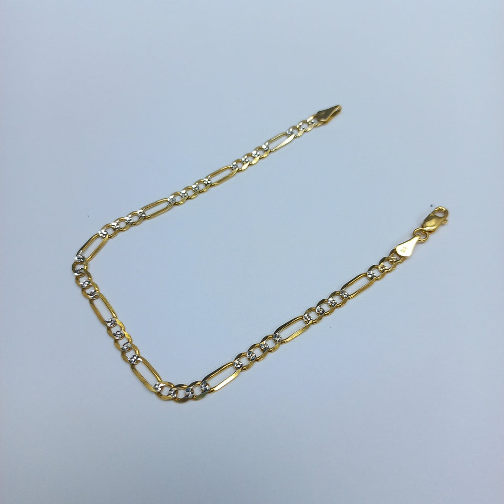 PULSERA 3X1 14K 21 CM 4.6 GR (NUEVO)