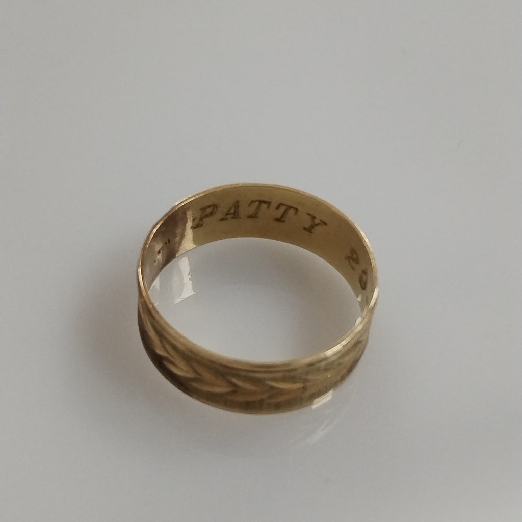 ARGOLLA ORO 10 K 3.3 GRMS (SEMINUEVO)
