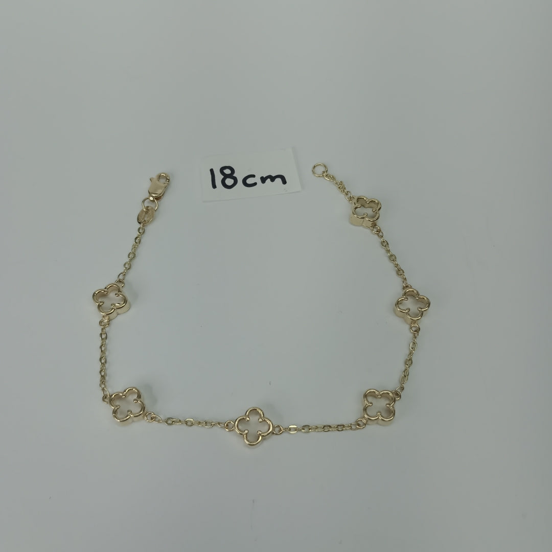 PULSERA ESPECIAL 14K 18 CM 4.2 GR (NUEVO)
