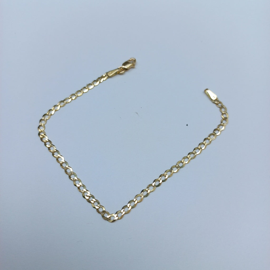 PULSERA BARBADA 14K 18 CM 1.9 GR (NUEVO)