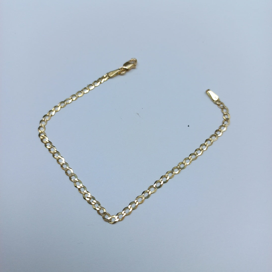 PULSERA BARBADA 14K 18 CM 1.9 GR (NUEVO)
