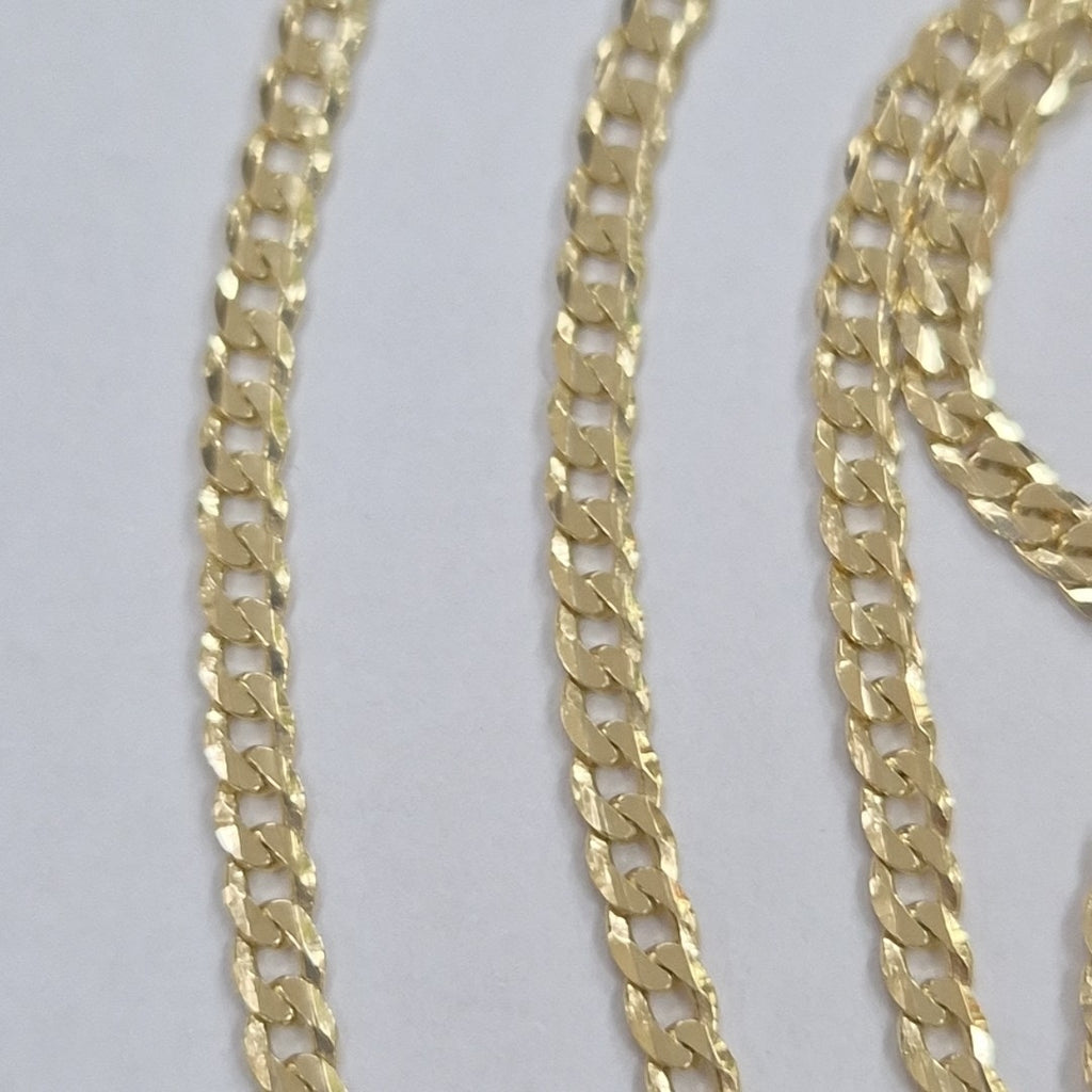 CADENA BARBADA 14K 60 CM 9.9 GR (NUEVO)
