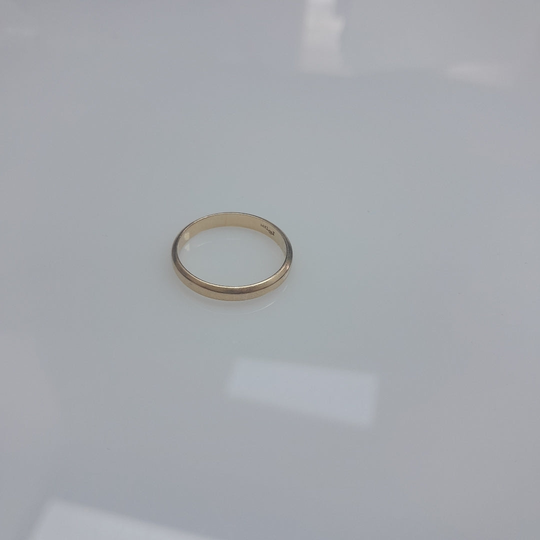 ARGOLLA ORO 14 K 1.8 GRMS (SEMINUEVO)