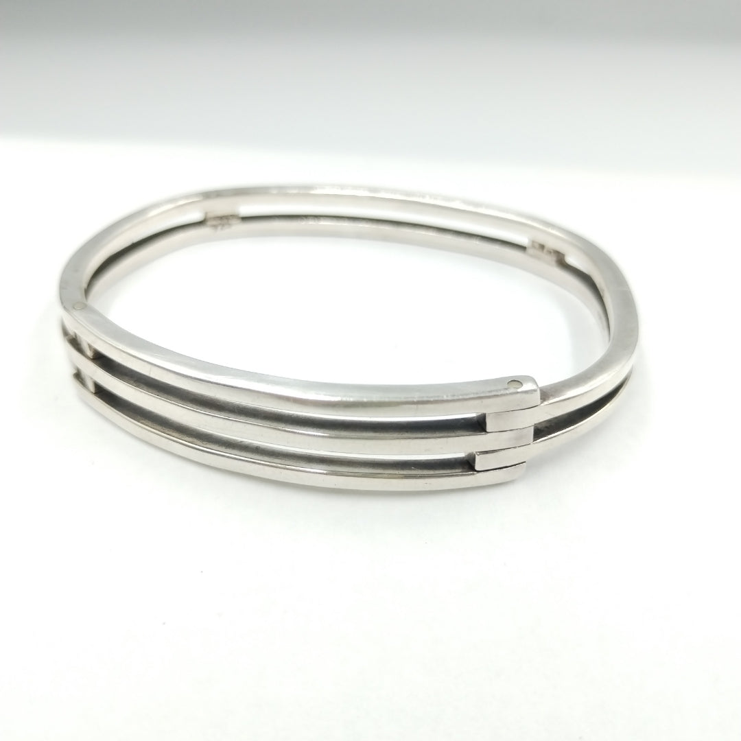 PULSERA RIGIDA PLATA 27.3 GRMS (SEMINUEVO)