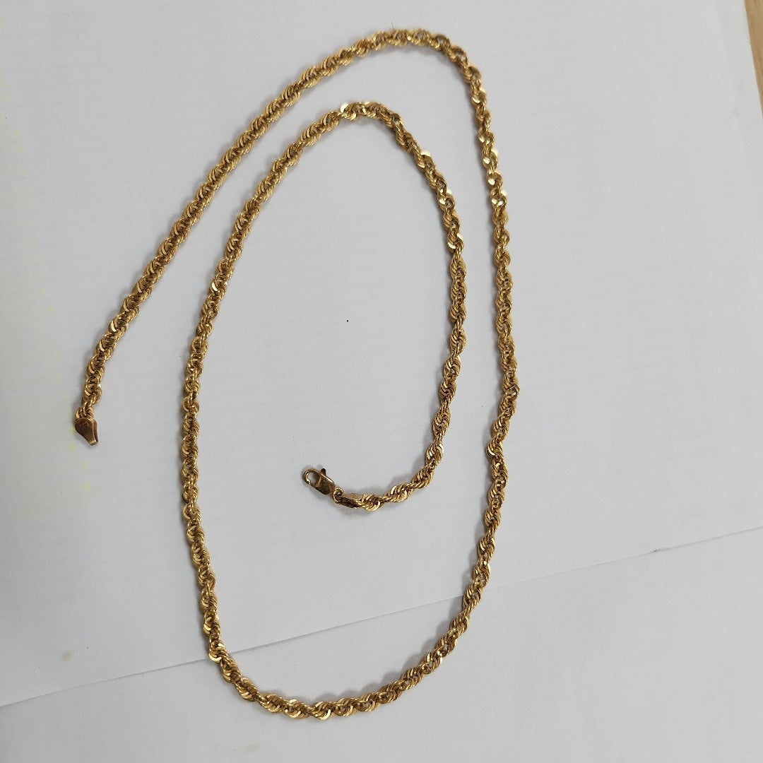 CADENA ORO 14 K 8.8 GRMS (SEMINUEVO)
