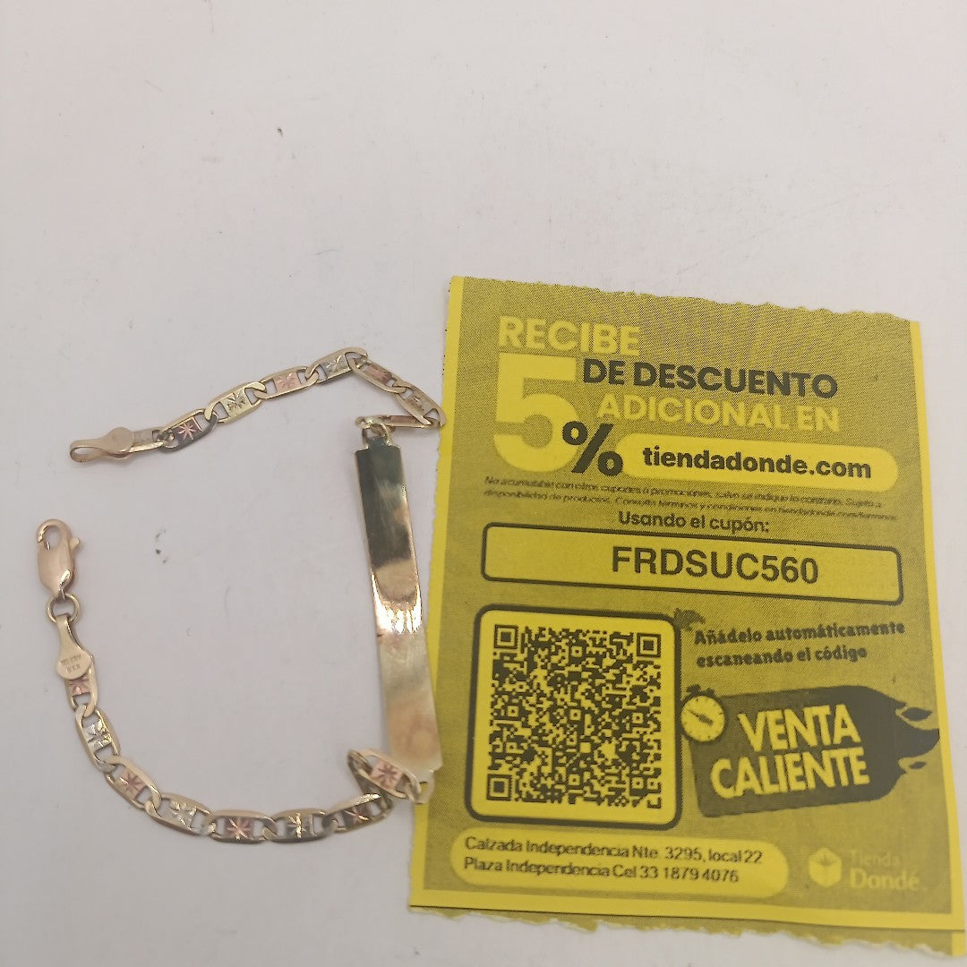 ESCLAVA ORO 8 K 5 GRMS (SEMINUEVO)