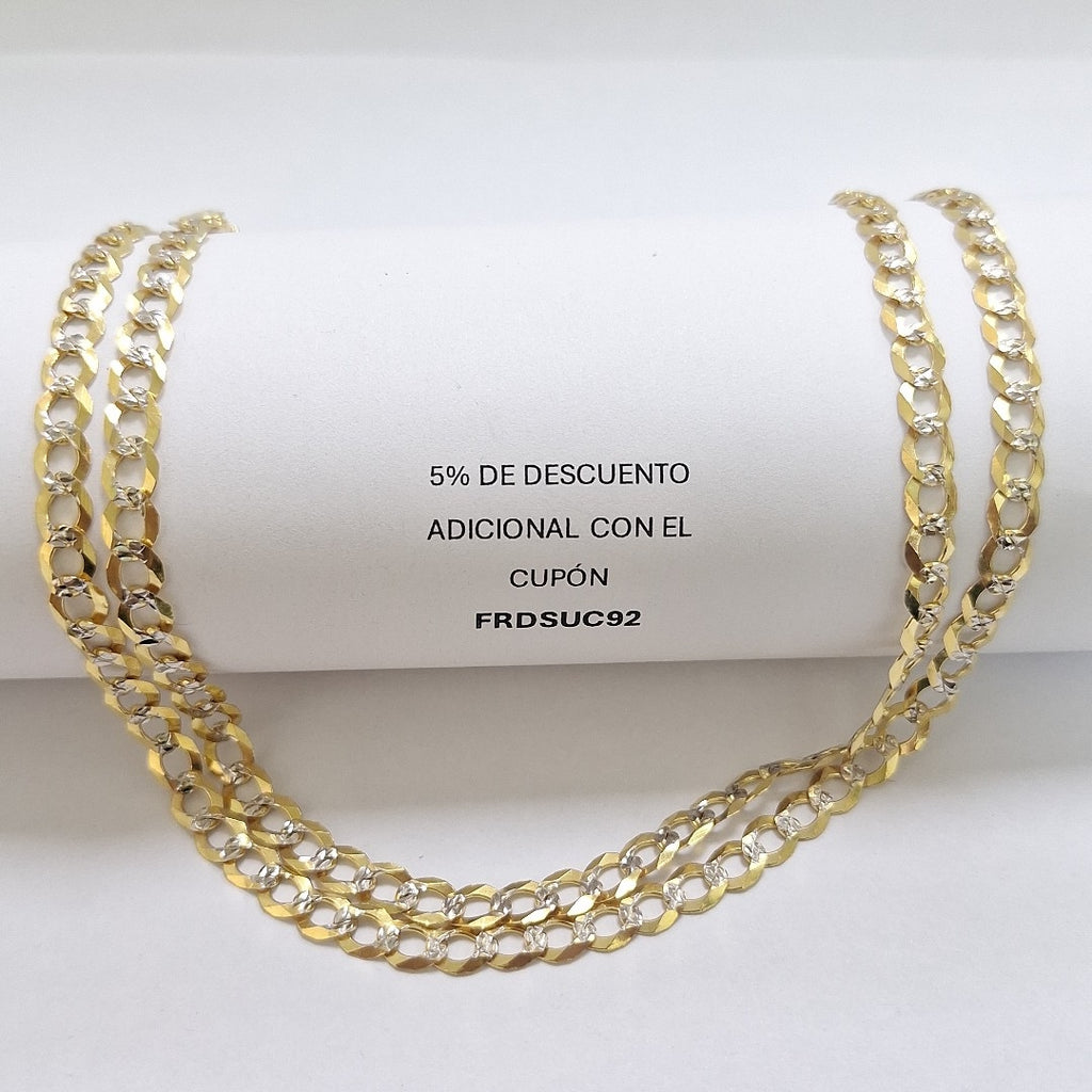 CADENA ESLABONES 14K 60 CM 17 GR (NUEVO)