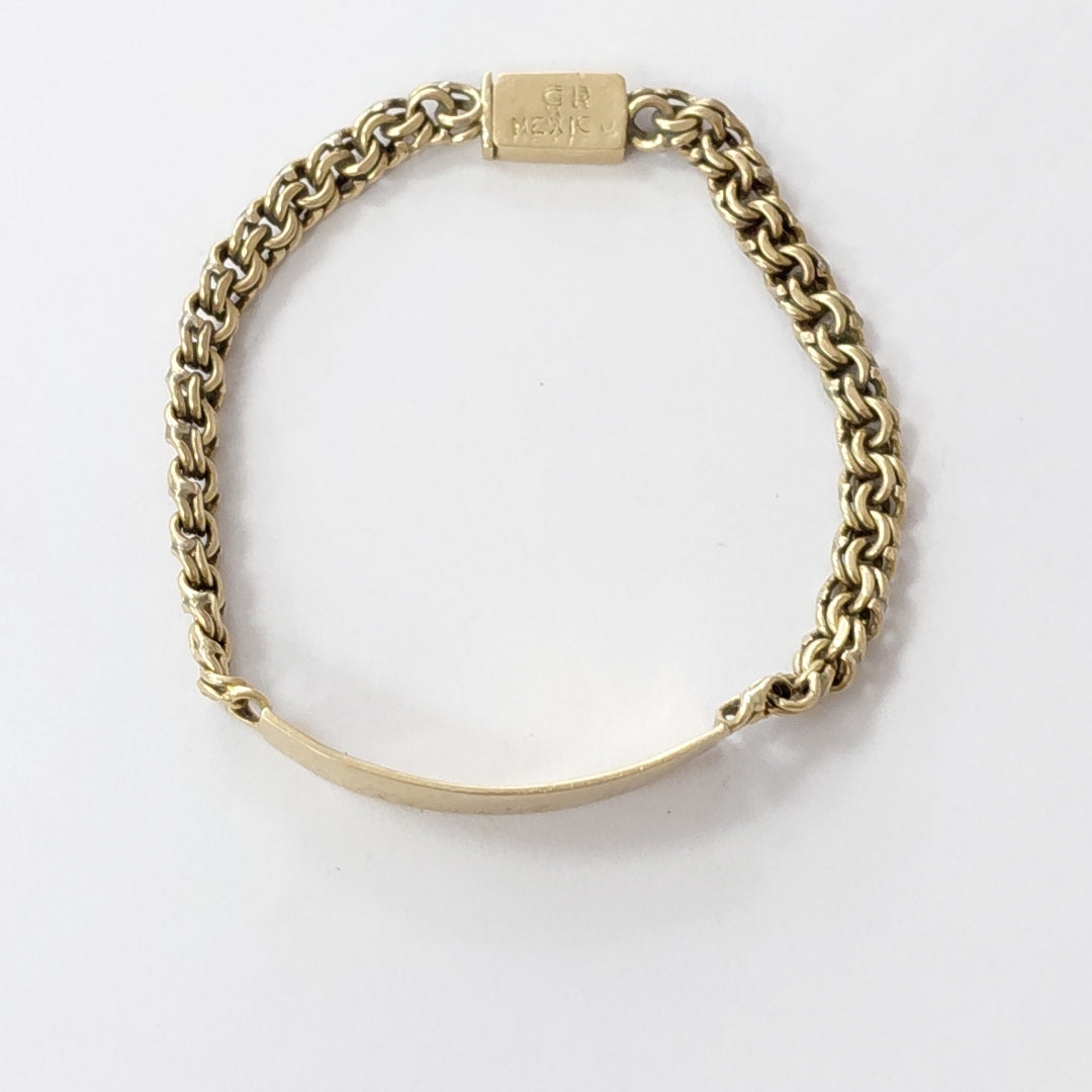 ESCLAVA ORO 14 K 5,60 GRMS (SEMINUEVO)
